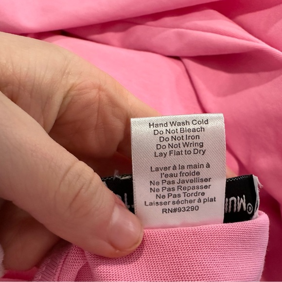 Cotton Emporium Pink Short Sleeve Dress Small S - Picture 7 of 8